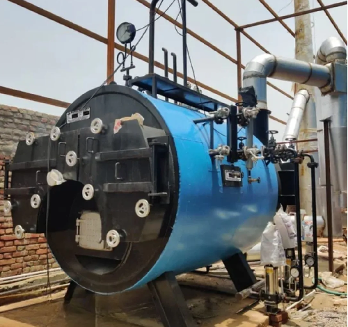 steam boiler wood fir